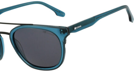 Kodak FI40001 Heren Gepolariseerde Vierkante Zonnebril - maat Blauw