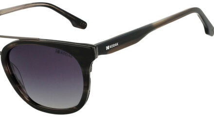 Kodak FI40001 Heren Gepolariseerde Vierkante Zonnebrillen - maat Grijs