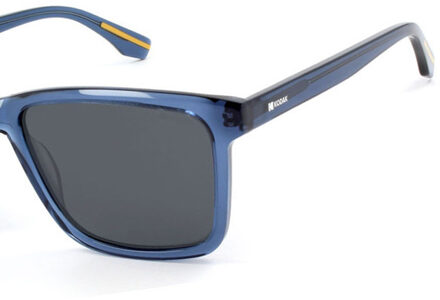 Kodak FI40065 Heren Gepolariseerde Vierkante Zonnebril Blauw