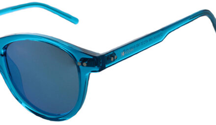 Kodak Ronde Zonnebril CF90006 Mannen-Vrouwen - maat Turquoise