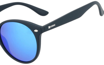 Kodak Ronde Zonnebril CF90011 Voor Mannen en Vrouwen Blauw - One Size