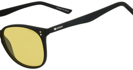 Kodak Ronde Zonnebril CF90015 Mannen-Vrouwen Zwart