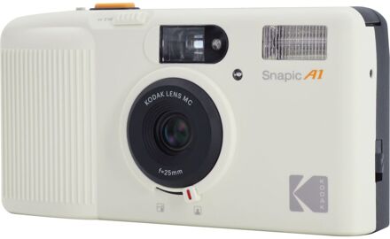 Kodak Snapic A1 35mm Film Camera Ivory White
