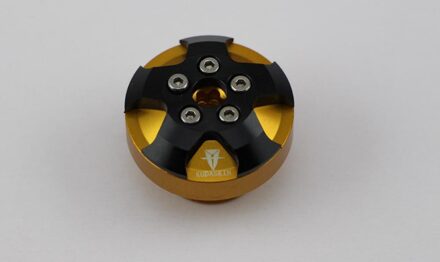 KODASKIN Motorfiets CNC Olievuldop voor DL650 DL1000 GSF1200 GSF1250 Bandit goud