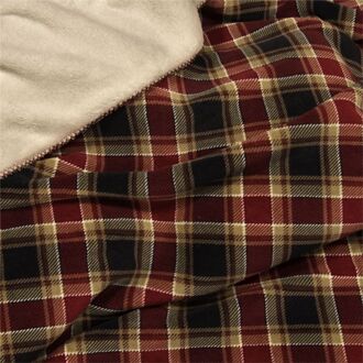 Kody fleece plaid Crème