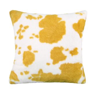 Koe Patroon Pluche Kussensloop Dier Patroon Korte Pluche Sofa Familie Kussen Home Deco Coussin Canapé Наволочки Декоративные