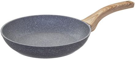 Koekenpan - Alle kookplaten geschikt - grijs - dia 20 cm
