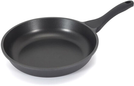 Koekenpan/hapjespan Cast Iron - Alle warmtebronnen - Zwart - Dia 24 cm - gietijzer