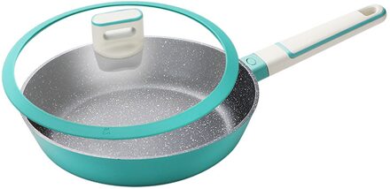 Koekenpan Met Deksel Anti-aanbak Veilig Bak Pan Ei Pannenkoek Omelet Steak Roerbak Koekenpan Multifunctionele Kookgerei Voor Thuis Keuken