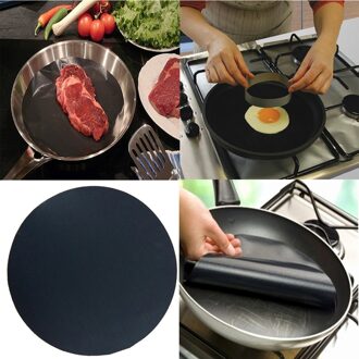 Koekenpan Pad Hoge Temperatuur Non-stick Pan Koekenpan Liner Eflon-Gecoat Glasvezel Doek