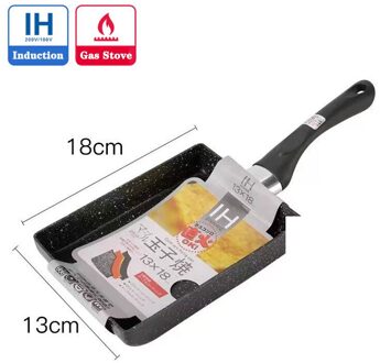 Koekenpan Tamagoyaki Omelet Nonstick Ei Potten Keuken Kookgerei Universele Voor Inductie Kookplaat En Gasfornuis Steak Koekenpan B