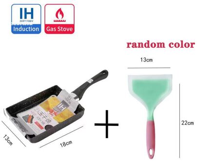 Koekenpan Tamagoyaki Omelet Nonstick Ei Potten Keuken Kookgerei Universele Voor Inductie Kookplaat En Gasfornuis Steak Koekenpan B2