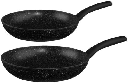 Koekenpannen set Palermo met anti-aanbak laag dia 26 en 30 cm - Alle warmtebronnen geschikt