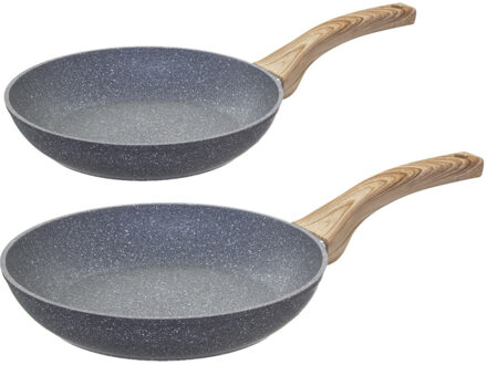 Koekenpannen set Turino met anti-aanbak laag dia 24 en 31 cm - Alle warmtebronnen geschikt