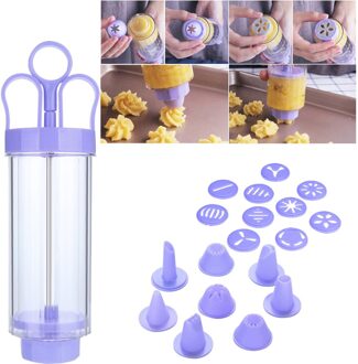 Koekje Maker Pomp-Press Cake Decorating Keuken Mold Cookie Tool Cookie Mold Gun Bakvormen Tool Set #38