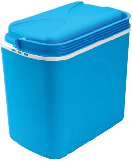 Koelbox 24Ltr Blauw/Wit
