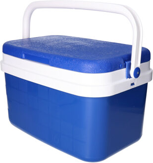 Koelbox donkerblauw 16 liter 42 x 29 x 26 cm - Koelboxen