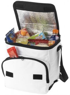 Koelbox/koeltasje - wit - opvouwbaar - 23 x 19 x 25 cm - 10liter