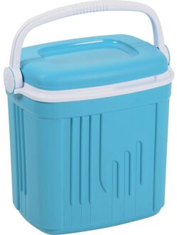 Koelbox kunststof blauw 20 liter