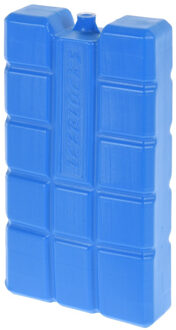 Koelelement blok van 750 gram - blauw - kunststof - voor koelbox en koeltas