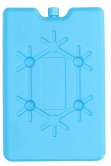 Koelelement plat - blauw - 200 ml - 11 x 16 cm - Koelelementen