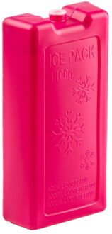koelelementen - 1100 ml - 22 x 11 x 5 cm - roze - kunststof