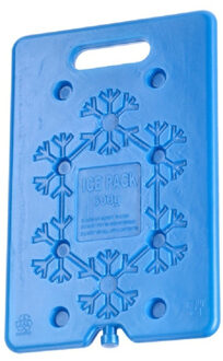 Koelelementen - 1x - 600 ml - blauw - 20 x 30 cm