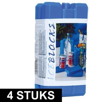 Koelelementen 4 stuks 8 x 15 cm - Action products