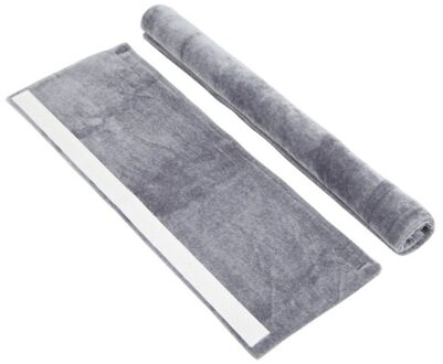 Koelkast Deurklink Cover Stretchy Te Schoon Non Slip Handgrepen Protector Handschoenen Keuken Apparaat Decoraties 40x11cm Grijs
