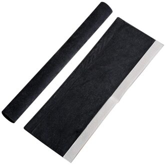 Koelkast Deurklink Cover Stretchy Te Schoon Non Slip Handgrepen Protector Handschoenen Keuken Apparaat Decoraties 40x11cm zwart