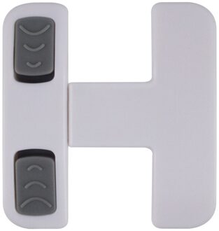 Koelkast Lock Praktische Kast Kids Koelkast Sleutel Huis Kast Installeren Vriezer Deur Kind Safty Terug Lijm Beveiliging wit