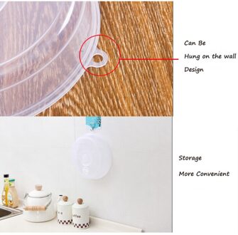 Koelkast Magnetron Verwarming Oilproof Cover Afsluitdeksel 1Pc Hoge Temperatuur Voedsel Deksel Afsluitdeksel T3 B