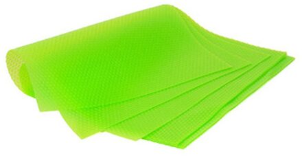 Koelkast Matten 4 Pack, EVA Koelkast Liners Wasbare Kan Worden Gesneden Refrige Arrivals Best Selling Familie groen