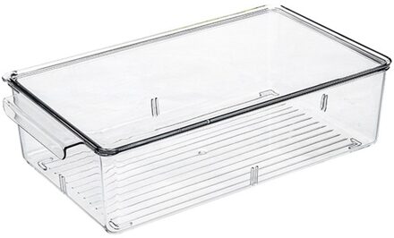 Koelkast Opbergdoos Kan Worden Gestapeld Plastic Opbergdoos Rechthoekige Noedels Groente Fruit Keuken Opbergdoos Met Deksel