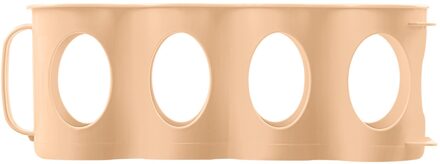 Koelkast Opbergdoos Voor Drank Blikjes Drinken Kan Ruimtebesparend Houder 1stk-oranje