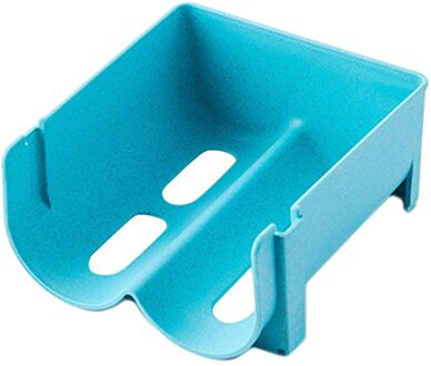 Koelkast Opslag Mand Doos Thuis Keuken Kan Drank Organizer Tool Blauw