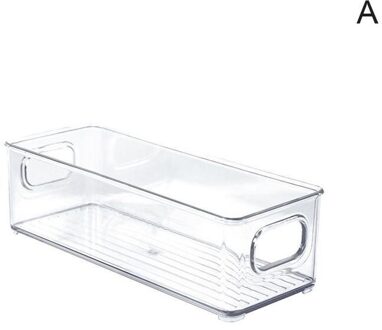 Koelkast Organizer Bakken Clear Fruit Potten Opbergdoos Met Handvat Voor Vriezer Kast Keuken Accessoires Organisatie
