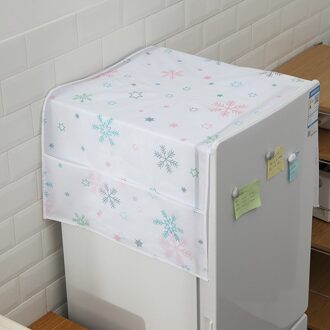 Koelkast Stofkap Multifunctionele Wasmachine Top Cover Voor Thuis Decoratie Waterdichte Koelkast Covers Keuken Producten A4