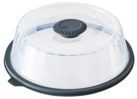 Koelkast Vacuüm Voedsel Behoud Cover Magnetron Verwarming Splash-Proof Schotel Cover Keuken Accessoires blauw