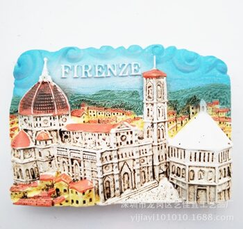 Koelkastmagneet Souvenir Italië Rome Venetië Florence Toerisme Souvenir Collectie Creatieve Magnetische Sticker Italië Magneten Decor 2