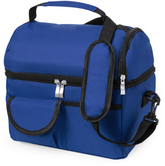 Koeltas Bemel - voor lunchpakket of drankjes - 9 liter - 25 x 24 x 15 - Draagband - Blauw