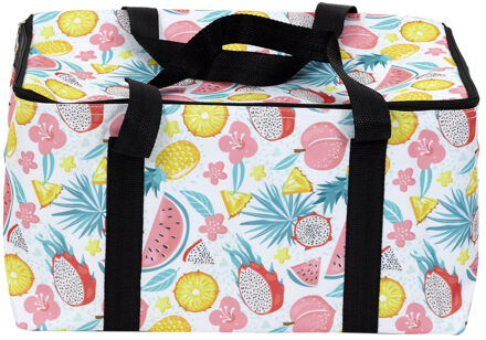Koeltas Tropical Fruits - voor lunch en drinks - 20L - 40 x 21 x 25 cm