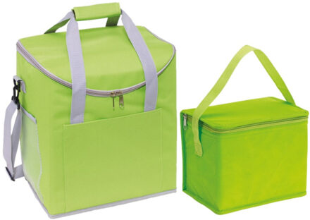 Koeltassen set groen 27 en 4.5 liter