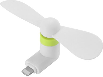 Koelventilator Lichtgewicht Draagtas Voor Iphone Smartphones Ps4 Fan Camera Fan Mini Mobiele Telefoon Ventilator Radiator wit