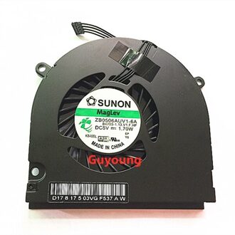 Koelventilator Voor Apple Macbook Pro 13 "MB466 MB470 MB990 MB991 A1278 A1342 Cpu Koelventilator