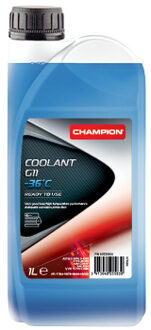 Koelvloeistof Champion G11 -36°C 1L 1052664