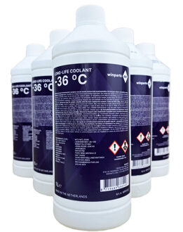 Koelvloeistof Winparts GO! Longlife G12 -36°C 5L WP05102