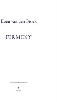 Koen Van Den Broek, Firminy - Luk Lambrecht