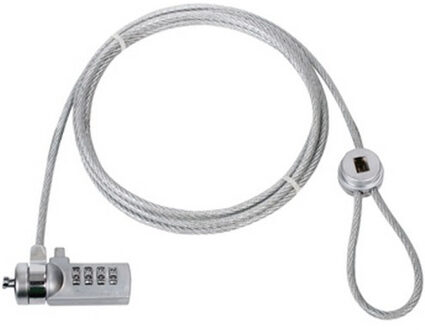 König CMP-SAFE4 kabelslot Zilver 1,8 m