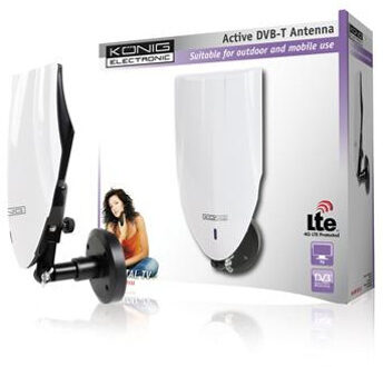 "König, DVB-T binnen - / buitenantenne met LTE filter"